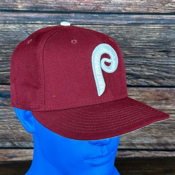 New Era 59Fifty Philadelphia Phillies Fitted cap sz7-3/8 - Picture 1 of 7